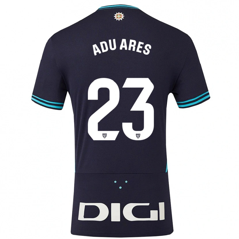 Danxen Herren Adu Ares #23 Marine Himmelblau Auswärtstrikot Trikot 2025/26 T-Shirt Schweiz