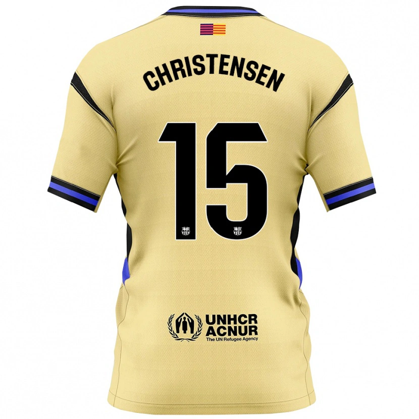 Danxen Herren Andreas Christensen #15 Gelb Schwarz Auswärtstrikot Trikot 2025/26 T-Shirt Schweiz