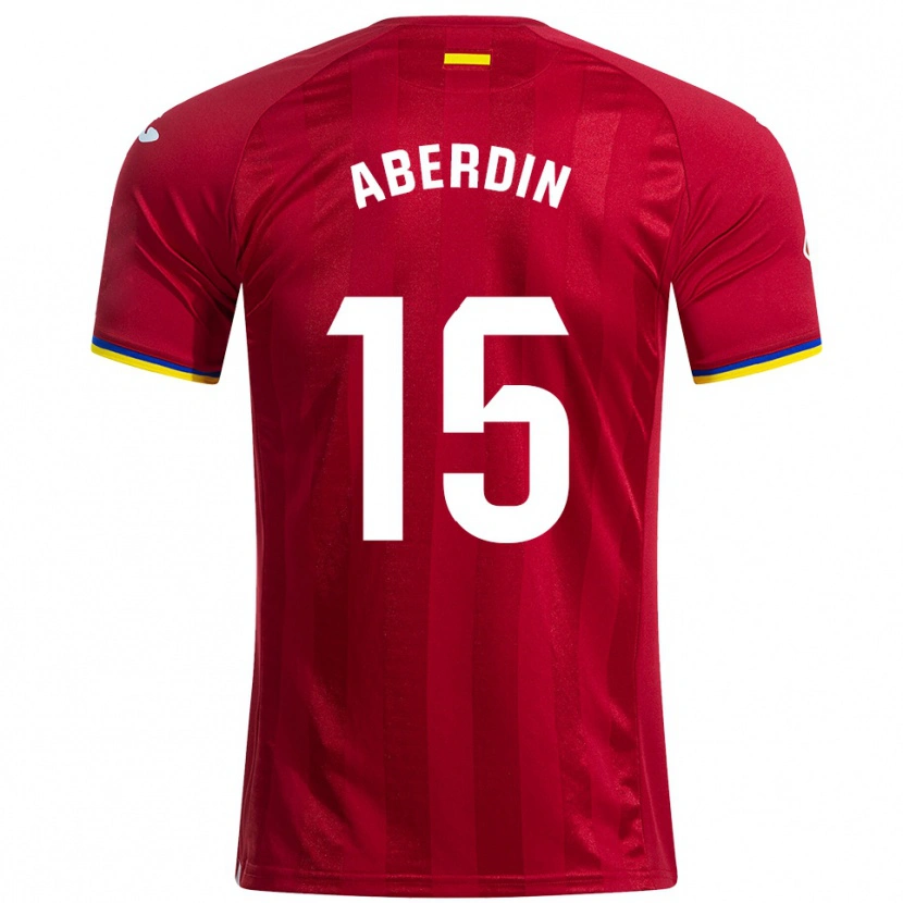 Danxen Herren Nabil Aberdin #15 Rot Gelb Blau Auswärtstrikot Trikot 2025/26 T-Shirt Schweiz