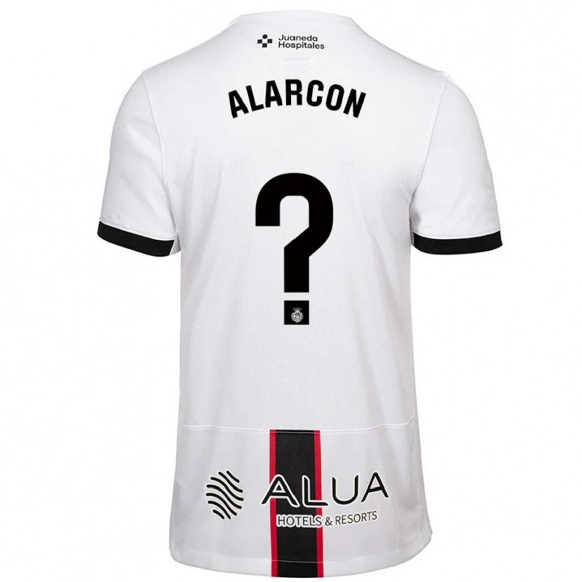 Danxen Herren Raúl Alarcón #0 Weiß Schwarz Auswärtstrikot Trikot 2025/26 T-Shirt Schweiz