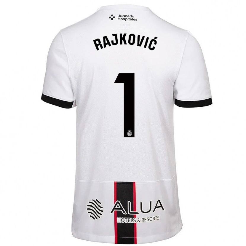 Danxen Herren Predrag Rajkovic #1 Weiß Schwarz Auswärtstrikot Trikot 2025/26 T-Shirt Schweiz
