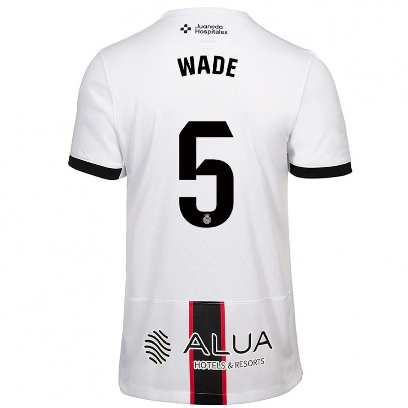 Danxen Herren Sebas Wade #5 Weiß Schwarz Auswärtstrikot Trikot 2025/26 T-Shirt Schweiz