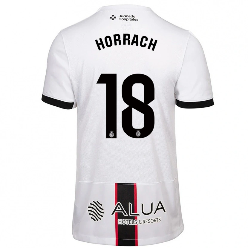 Danxen Herren Barto Horrach #18 Weiß Schwarz Auswärtstrikot Trikot 2025/26 T-Shirt Schweiz