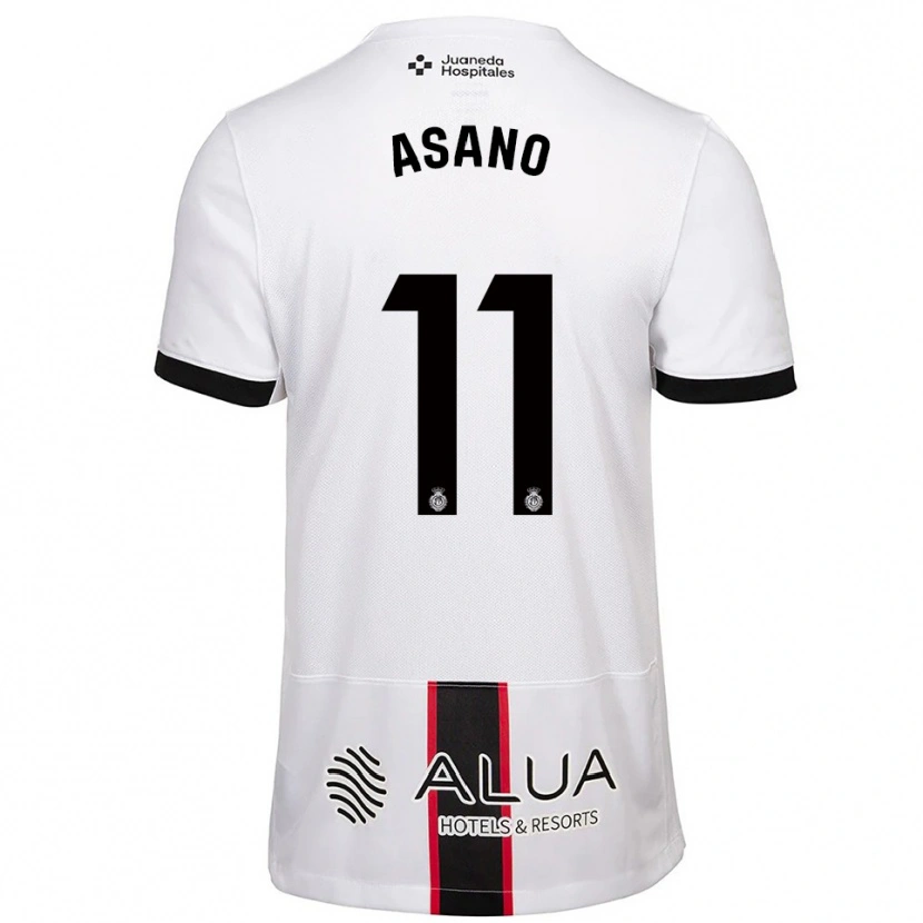 Danxen Herren Takuma Asano #11 Weiß Schwarz Auswärtstrikot Trikot 2025/26 T-Shirt Schweiz