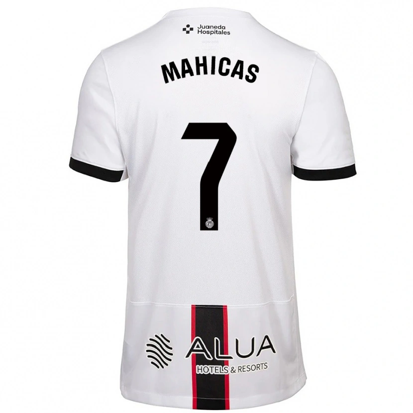 Danxen Herren Julián Mahicas #7 Weiß Schwarz Auswärtstrikot Trikot 2025/26 T-Shirt Schweiz