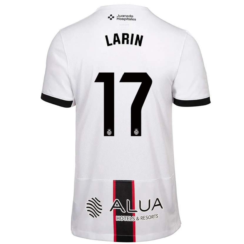 Danxen Herren Cyle Larin #17 Weiß Schwarz Auswärtstrikot Trikot 2025/26 T-Shirt Schweiz