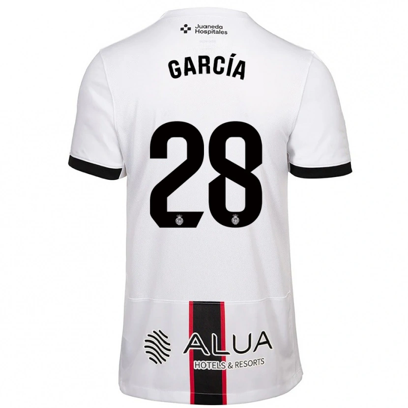 Danxen Herren Jandro García #28 Weiß Schwarz Auswärtstrikot Trikot 2025/26 T-Shirt Schweiz