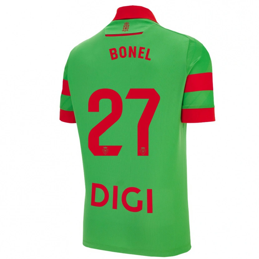 Danxen Herren Aimar Bonel #27 Grün Rot Auswärtstrikot Trikot 2025/26 T-Shirt Schweiz