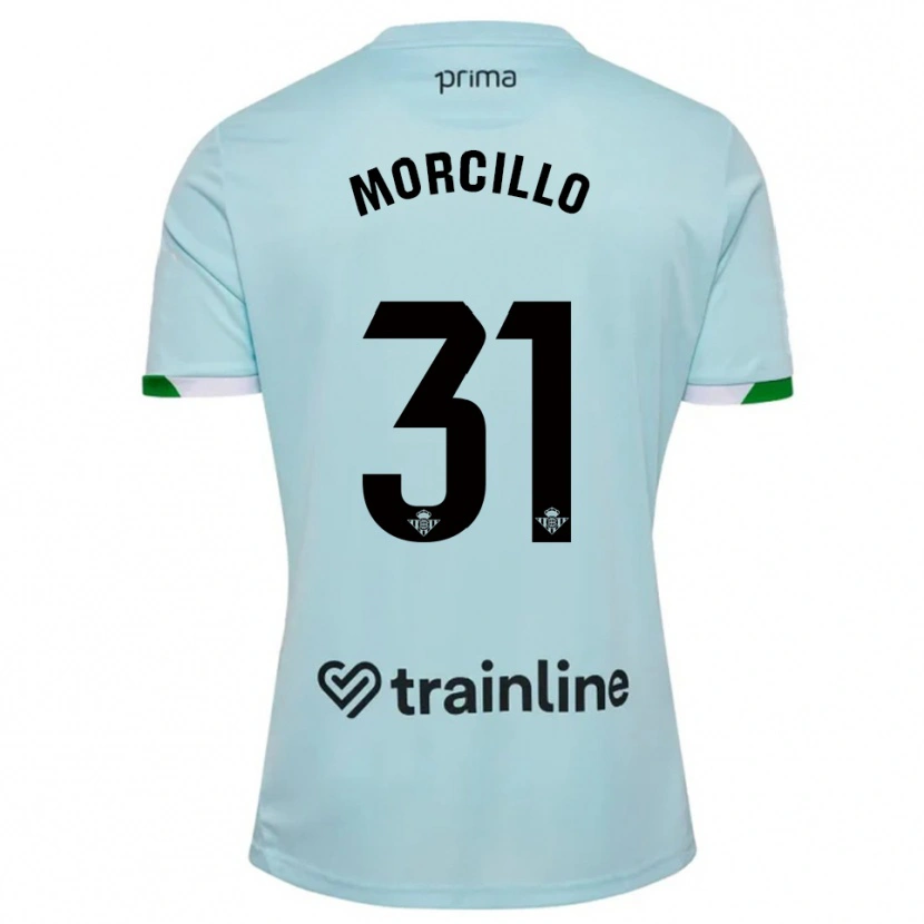 Danxen Herren Ana Morcillo #31 Himmelblau Grün Auswärtstrikot Trikot 2025/26 T-Shirt Schweiz
