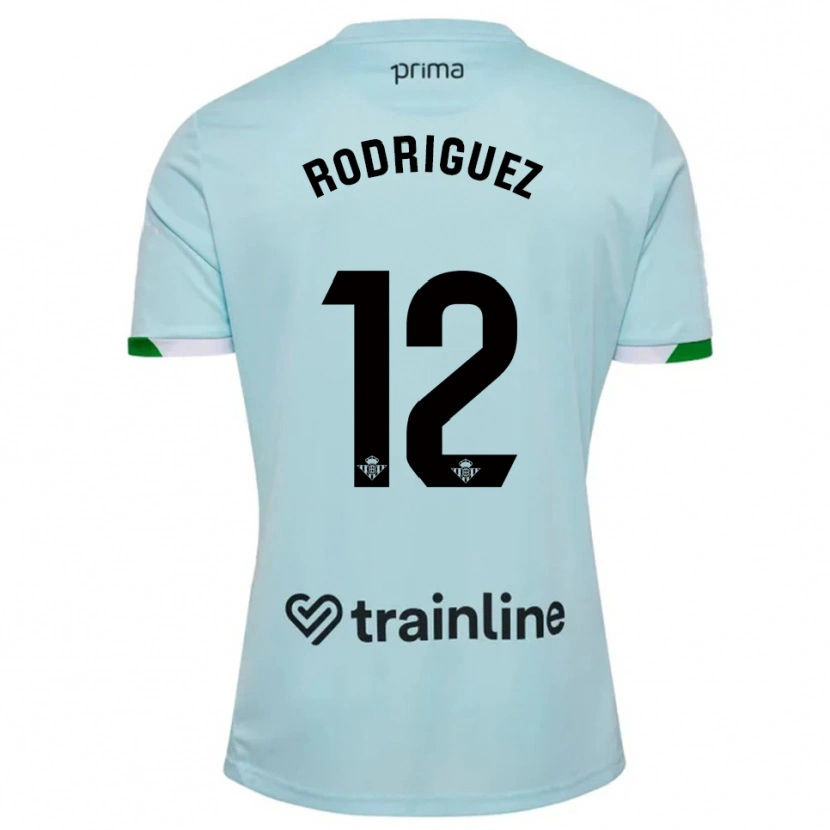 Danxen Herren Ricardo Rodríguez #12 Himmelblau Grün Auswärtstrikot Trikot 2025/26 T-Shirt Schweiz
