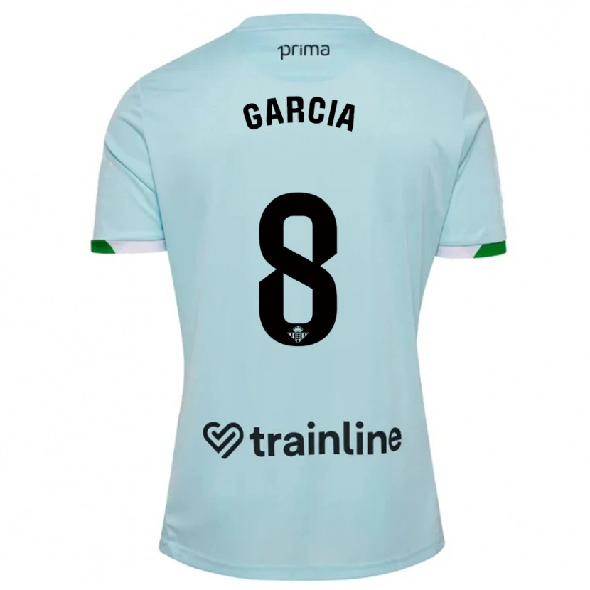 Danxen Herren Naima García #8 Himmelblau Grün Auswärtstrikot Trikot 2025/26 T-Shirt Schweiz