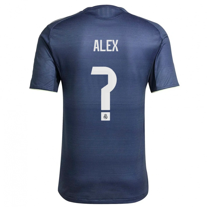 Danxen Herren Alex Sanchez #0 Marine Silber Auswärtstrikot Trikot 2025/26 T-Shirt Schweiz
