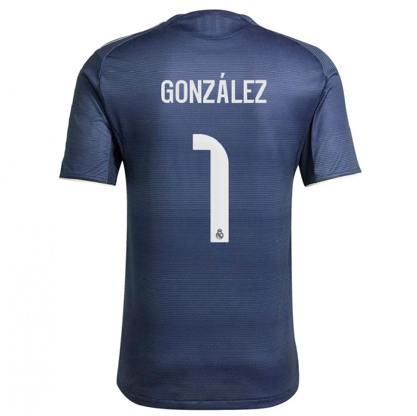 Danxen Herren Álvaro González #1 Marine Silber Auswärtstrikot Trikot 2025/26 T-Shirt Schweiz