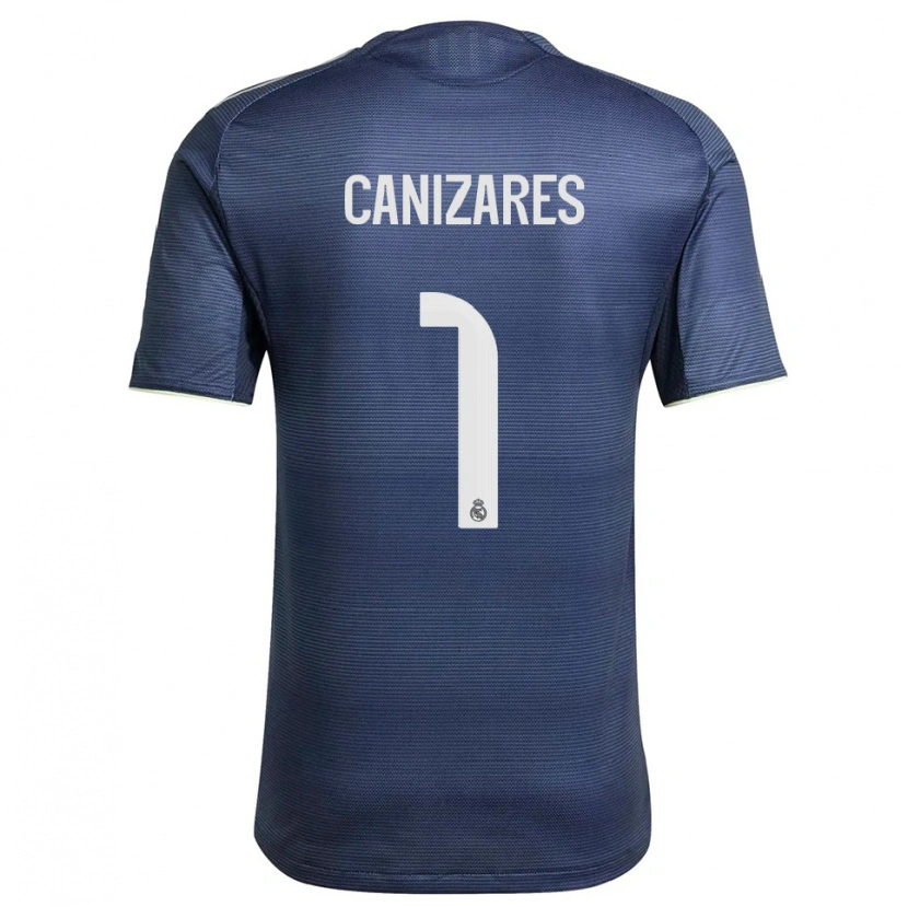 Danxen Herren Lucas Canizares #1 Marine Silber Auswärtstrikot Trikot 2025/26 T-Shirt Schweiz