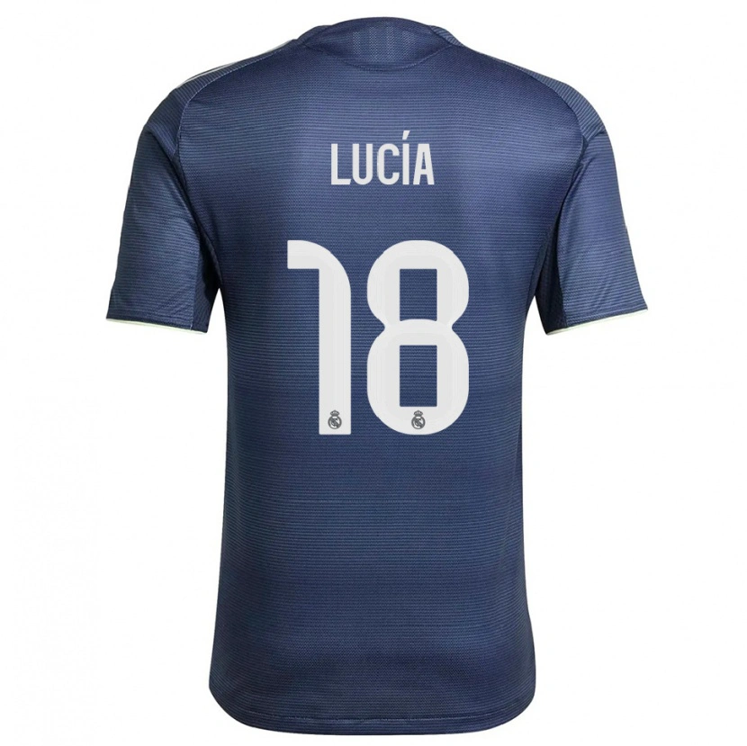 Danxen Herren Lucia Rodriguez #18 Marine Silber Auswärtstrikot Trikot 2025/26 T-Shirt Schweiz