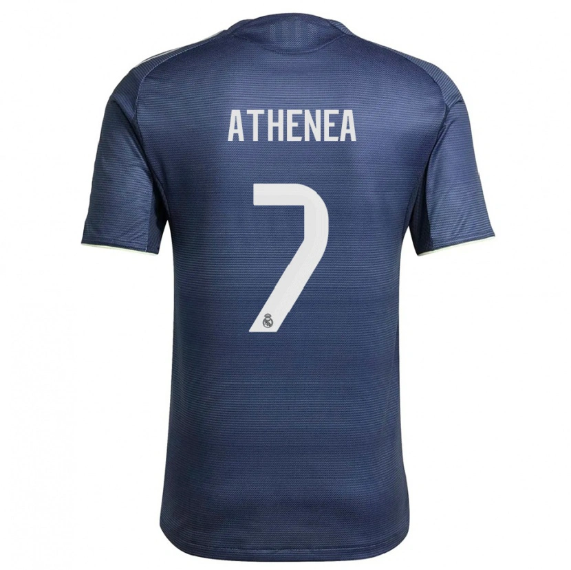 Danxen Herren Athenea Del Castillo #7 Marine Silber Auswärtstrikot Trikot 2025/26 T-Shirt Schweiz