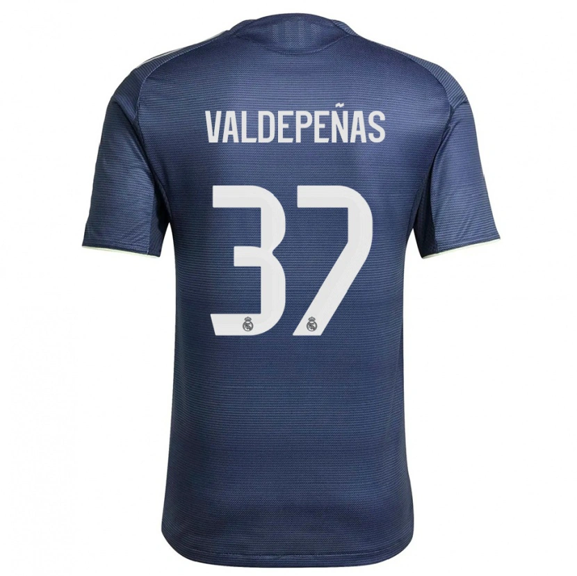 Danxen Herren Víctor Valdepeñas #37 Marine Silber Auswärtstrikot Trikot 2025/26 T-Shirt Schweiz