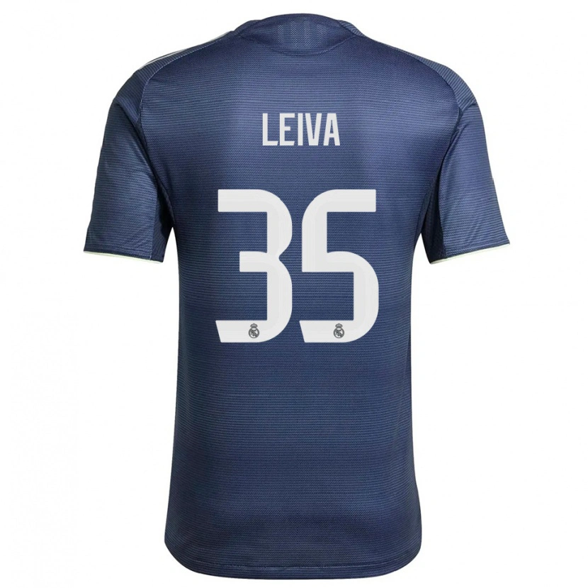 Danxen Herren Álvaro Leiva #35 Marine Silber Auswärtstrikot Trikot 2025/26 T-Shirt Schweiz