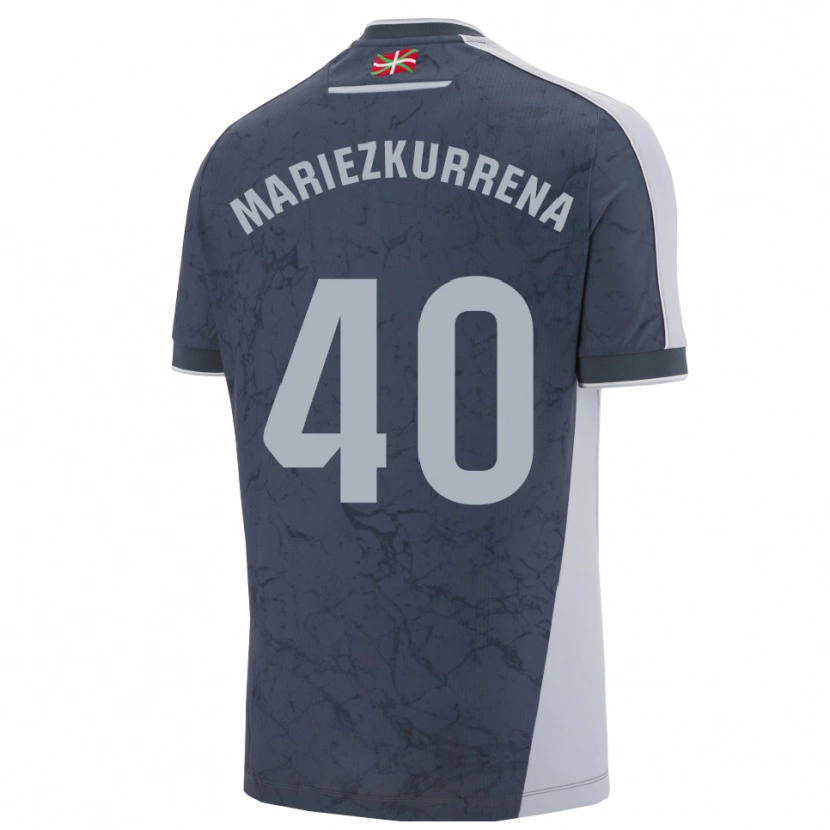 Danxen Herren Arkaitz Mariezkurrena #40 Dunkelblau Weiß Auswärtstrikot Trikot 2025/26 T-Shirt Schweiz