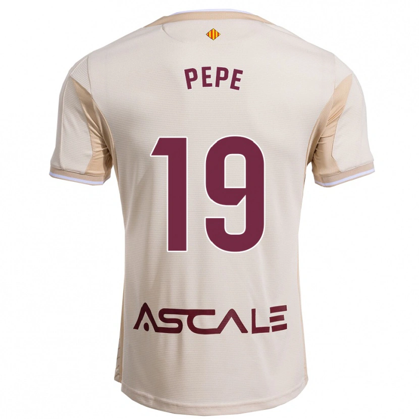 Danxen Herren Nicolas Pépé #19 Cremeweiß Burgunderrot Auswärtstrikot Trikot 2025/26 T-Shirt Schweiz