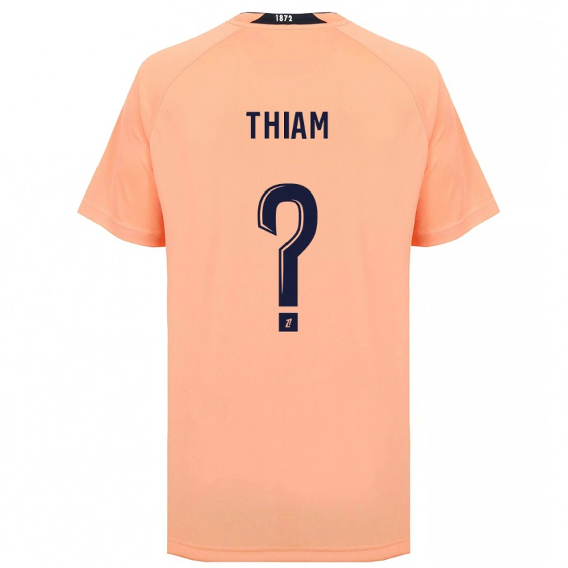 Danxen Herren Tidjani Thiam #0 Orange Marineblau Auswärtstrikot Trikot 2025/26 T-Shirt Schweiz