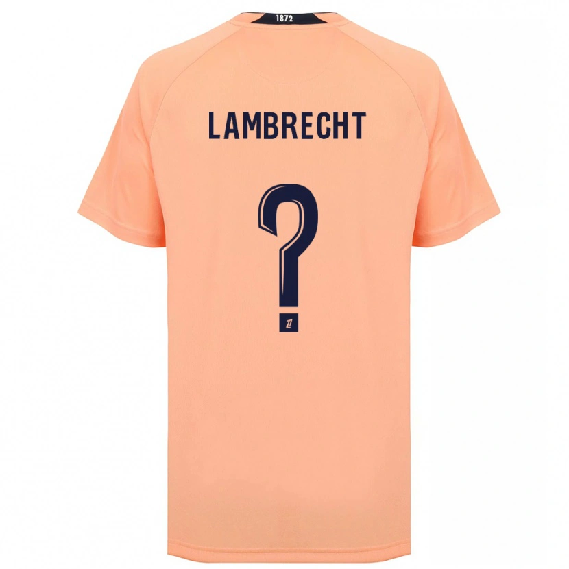 Danxen Herren Noa Lambrecht #0 Orange Marineblau Auswärtstrikot Trikot 2025/26 T-Shirt Schweiz