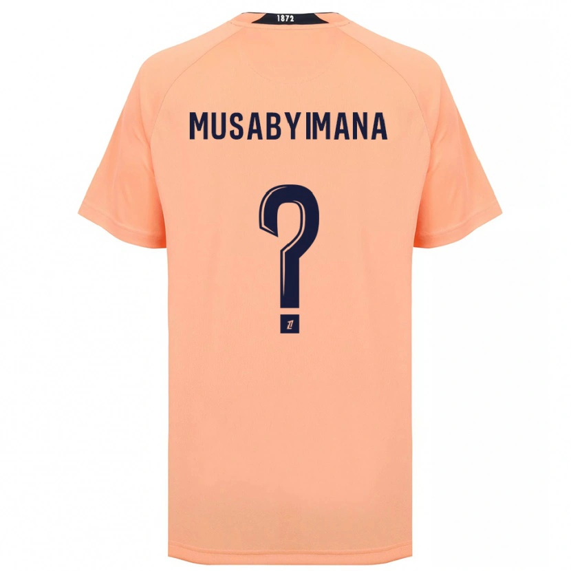 Danxen Herren Thierry Musabyimana #0 Orange Marineblau Auswärtstrikot Trikot 2025/26 T-Shirt Schweiz