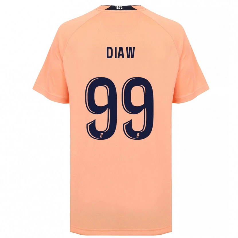Danxen Herren Mory Diaw #99 Orange Marineblau Auswärtstrikot Trikot 2025/26 T-Shirt Schweiz