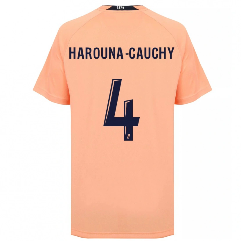 Danxen Herren Yllian Harouna-Cauchy #4 Orange Marineblau Auswärtstrikot Trikot 2025/26 T-Shirt Schweiz