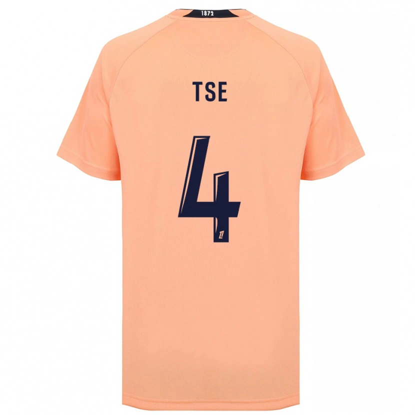 Danxen Herren Élisabeth Tsé #4 Orange Marineblau Auswärtstrikot Trikot 2025/26 T-Shirt Schweiz