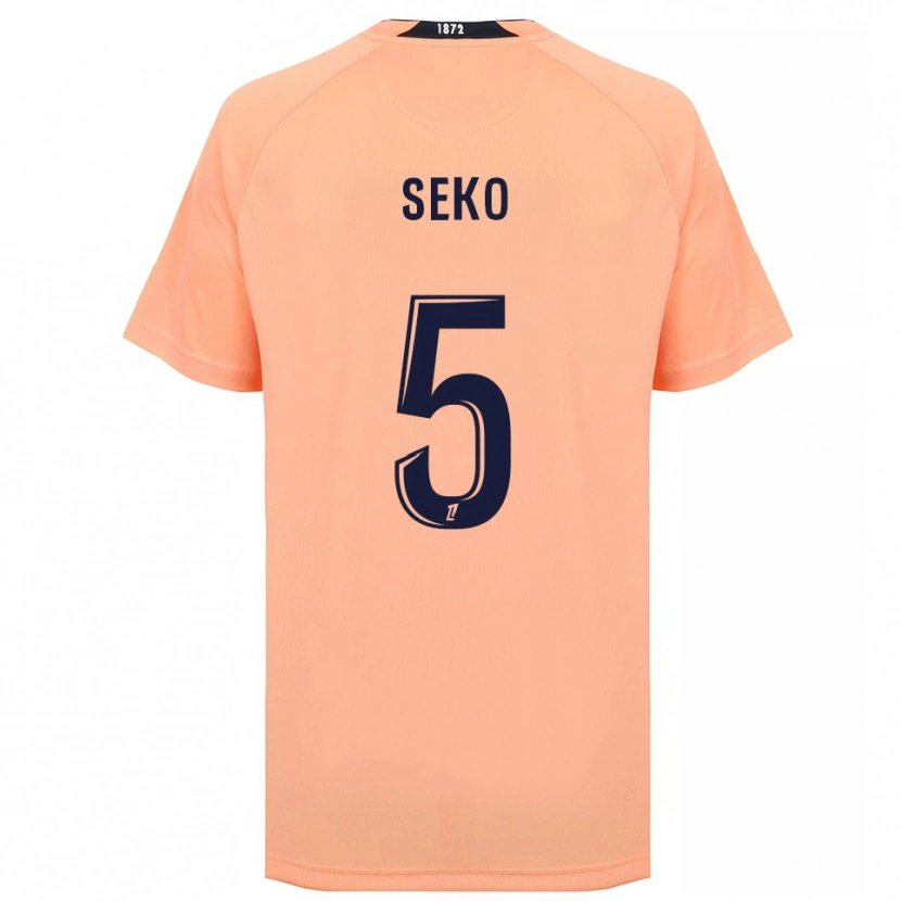 Danxen Herren Ayumu Seko #5 Orange Marineblau Auswärtstrikot Trikot 2025/26 T-Shirt Schweiz