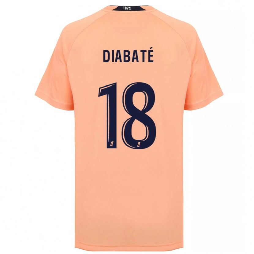 Danxen Herren Adams Diabaté #18 Orange Marineblau Auswärtstrikot Trikot 2025/26 T-Shirt Schweiz