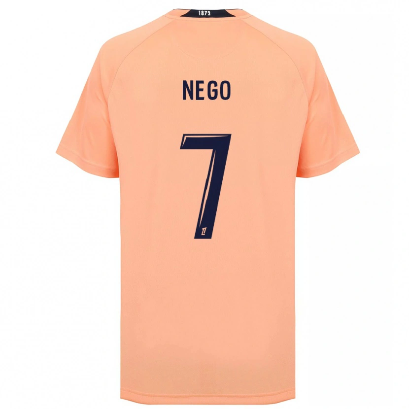 Danxen Herren Loïc Nego #7 Orange Marineblau Auswärtstrikot Trikot 2025/26 T-Shirt Schweiz