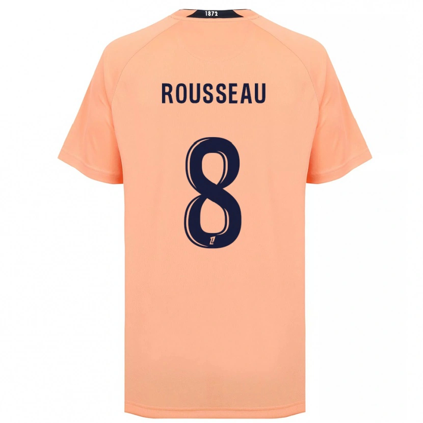 Danxen Herren Thomas Rousseau #8 Orange Marineblau Auswärtstrikot Trikot 2025/26 T-Shirt Schweiz