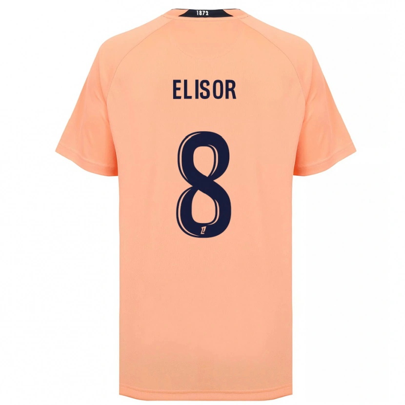 Danxen Herren Salomé Elisor #8 Orange Marineblau Auswärtstrikot Trikot 2025/26 T-Shirt Schweiz