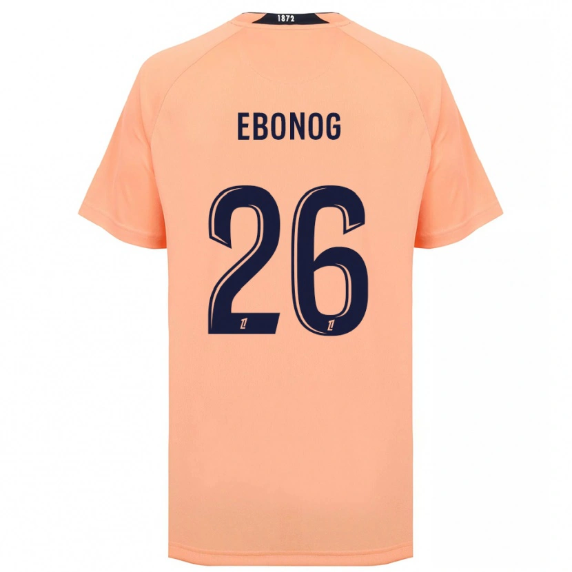 Danxen Herren Simon Ebonog #26 Orange Marineblau Auswärtstrikot Trikot 2025/26 T-Shirt Schweiz