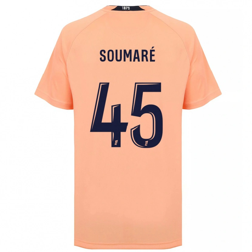 Danxen Herren Issa Soumaré #45 Orange Marineblau Auswärtstrikot Trikot 2025/26 T-Shirt Schweiz