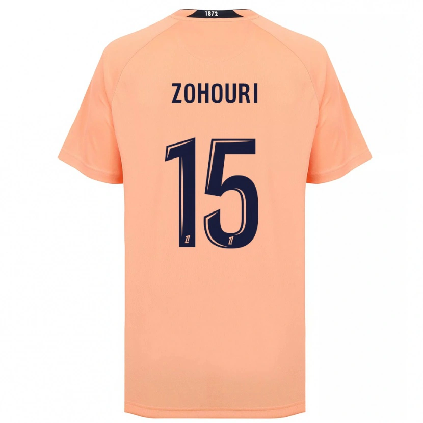 Danxen Herren Guy-Noël Zohouri #15 Orange Marineblau Auswärtstrikot Trikot 2025/26 T-Shirt Schweiz