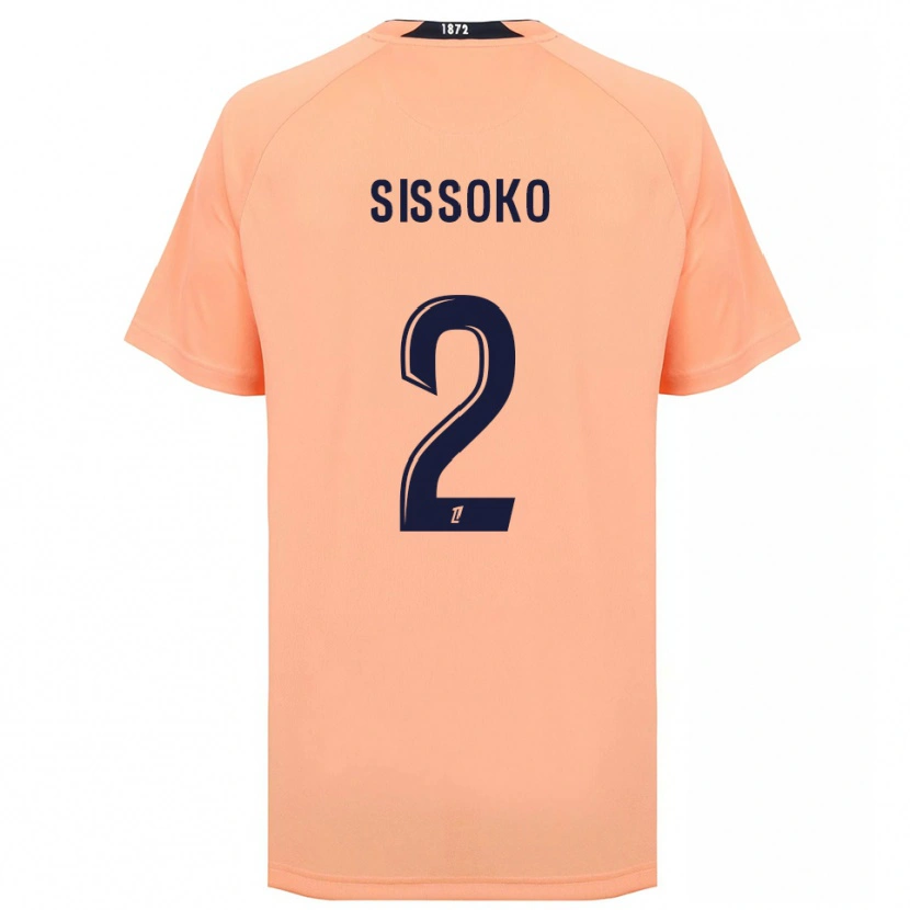 Danxen Herren Mustapha Sissoko #2 Orange Marineblau Auswärtstrikot Trikot 2025/26 T-Shirt Schweiz