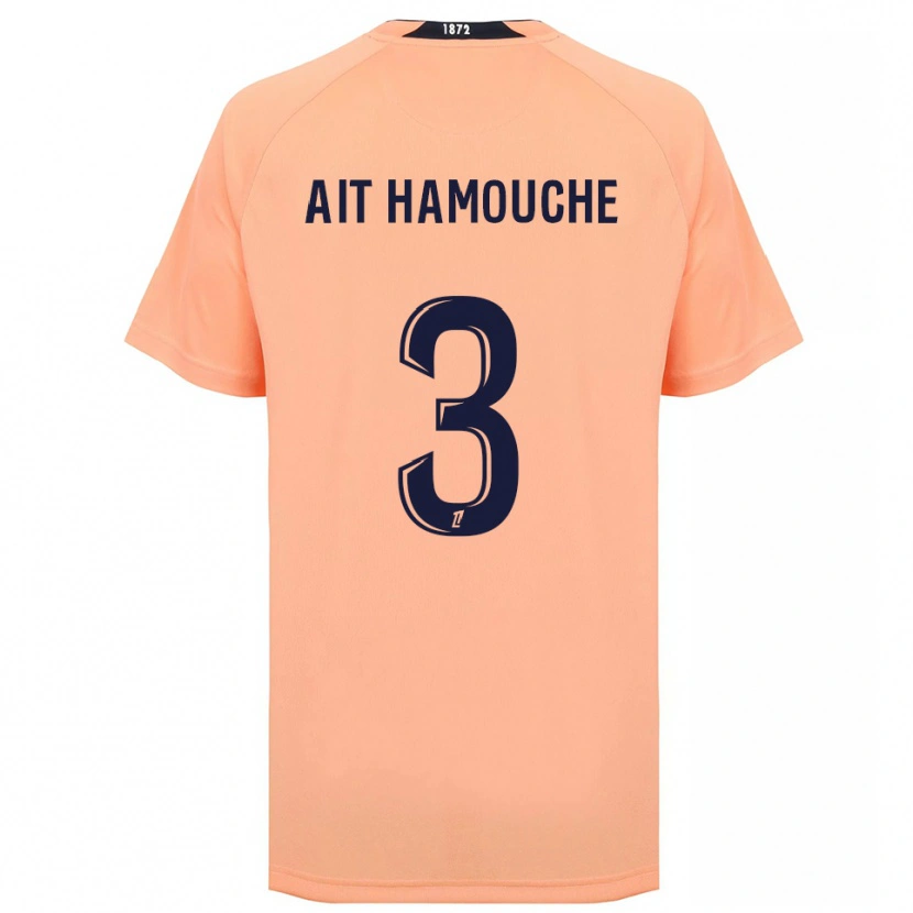 Danxen Herren Massyl Ait Hamouche #3 Orange Marineblau Auswärtstrikot Trikot 2025/26 T-Shirt Schweiz