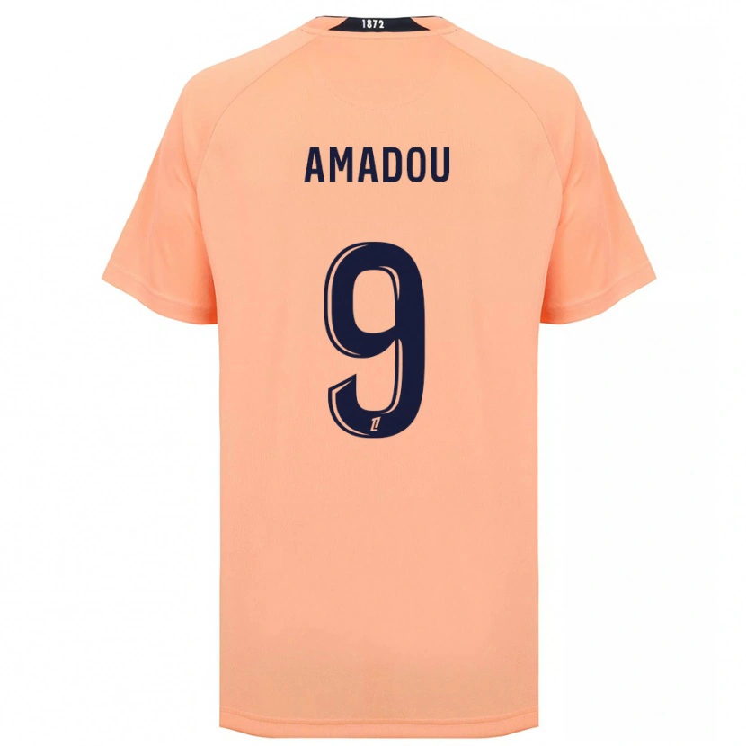 Danxen Herren Mansour Amadou #9 Orange Marineblau Auswärtstrikot Trikot 2025/26 T-Shirt Schweiz