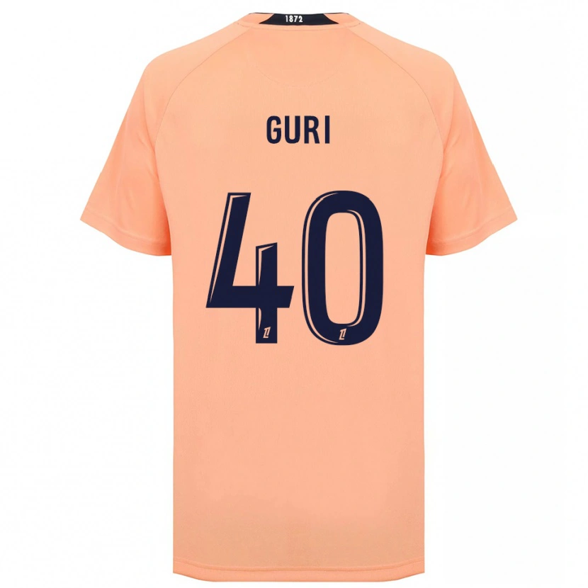Danxen Herren Gabriel Guri #40 Orange Marineblau Auswärtstrikot Trikot 2025/26 T-Shirt Schweiz
