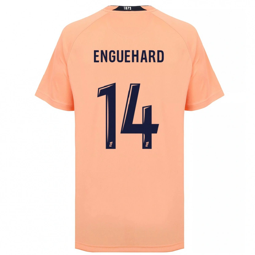 Danxen Herren Romane Enguehard #14 Orange Marineblau Auswärtstrikot Trikot 2025/26 T-Shirt Schweiz