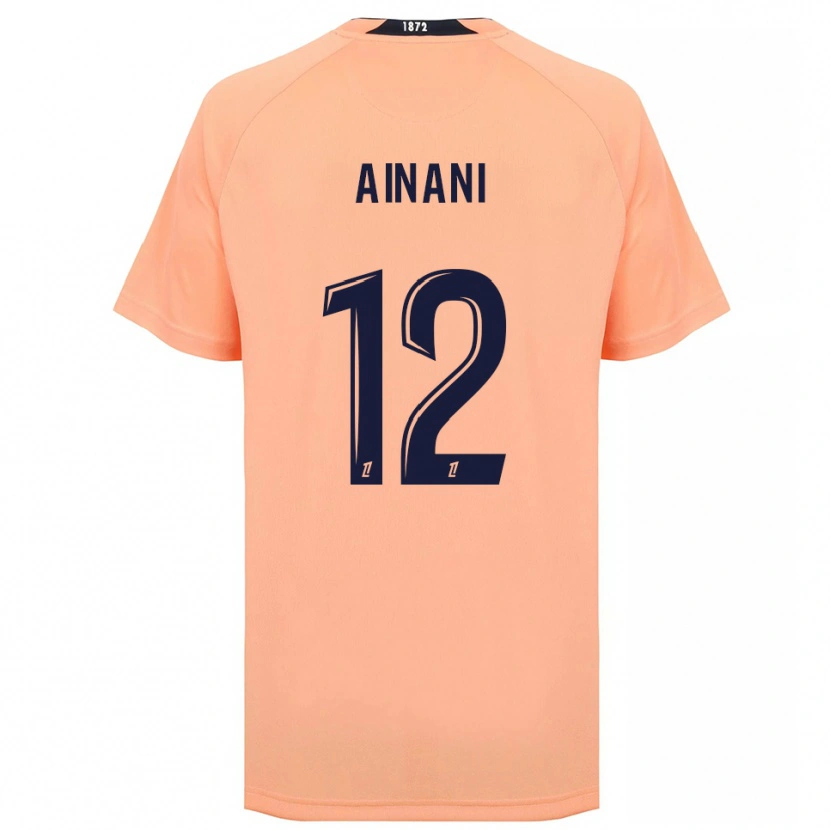 Danxen Herren Sufyan Ainani #12 Orange Marineblau Auswärtstrikot Trikot 2025/26 T-Shirt Schweiz