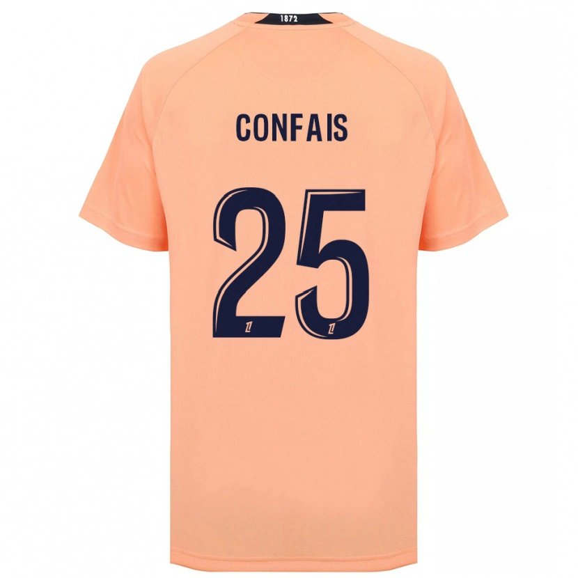 Danxen Herren Aloïs Confais #25 Orange Marineblau Auswärtstrikot Trikot 2025/26 T-Shirt Schweiz