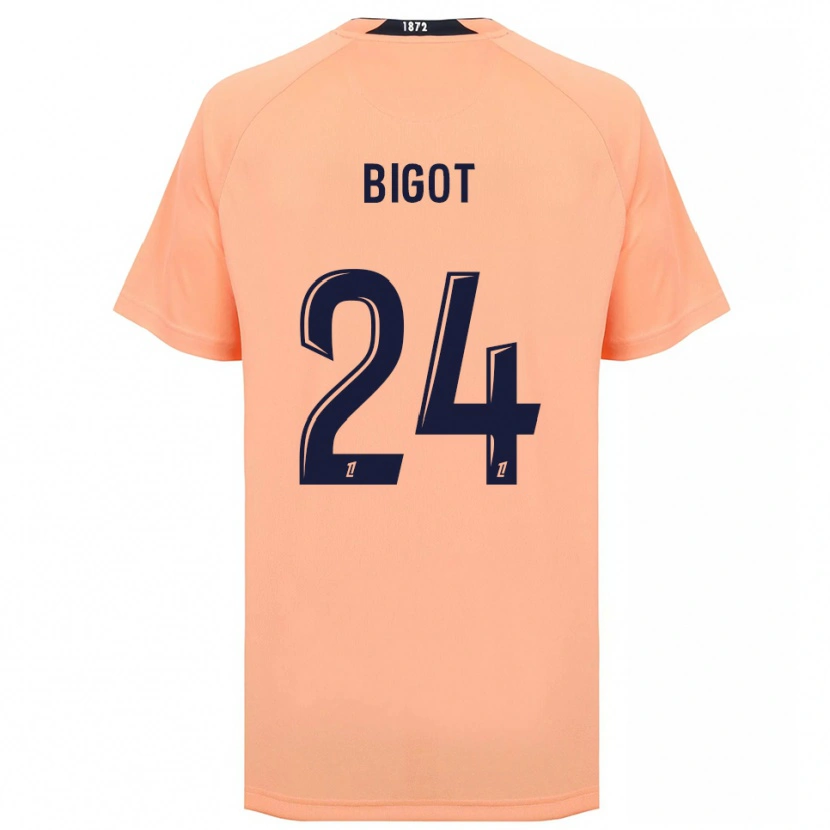 Danxen Herren Maureen Bigot #24 Orange Marineblau Auswärtstrikot Trikot 2025/26 T-Shirt Schweiz