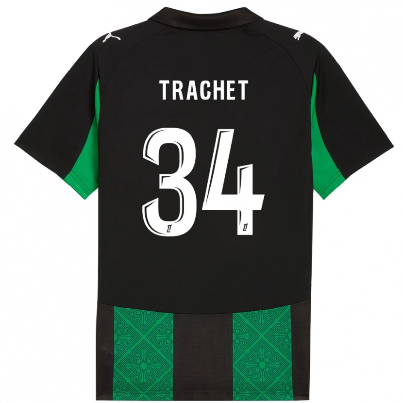Danxen Herren Amélie Trachet #34 Schwarz Grün Auswärtstrikot Trikot 2025/26 T-Shirt Schweiz