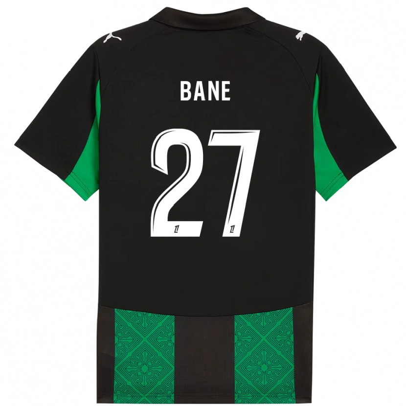Danxen Herren Sidi Bane #27 Schwarz Grün Auswärtstrikot Trikot 2025/26 T-Shirt Schweiz