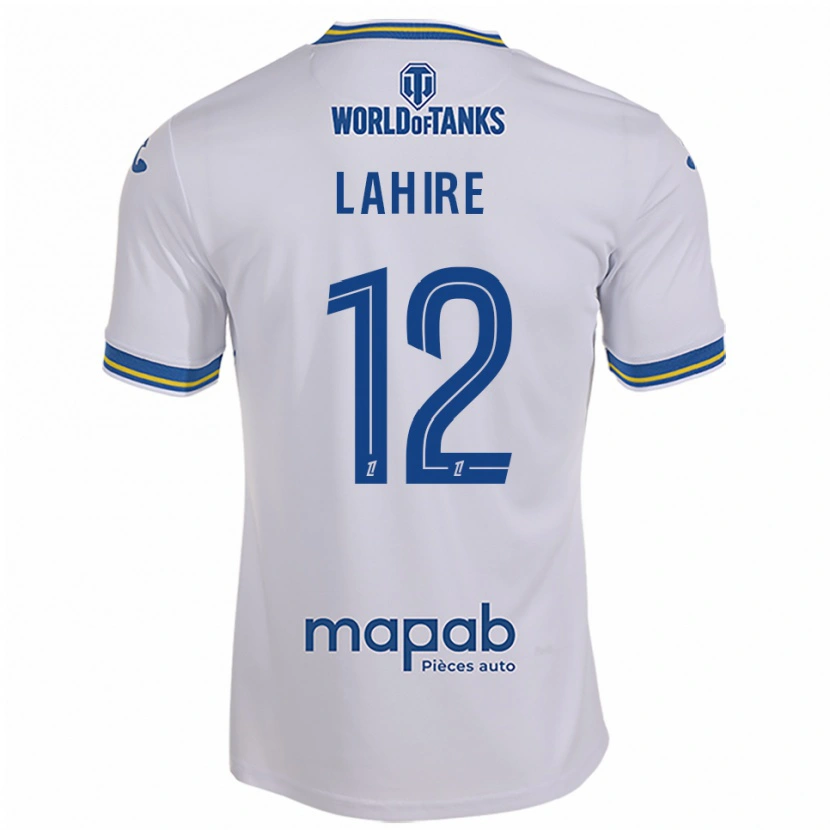 Danxen Herren Molly Lahire #12 Weiß Himmelblau Auswärtstrikot Trikot 2025/26 T-Shirt Schweiz