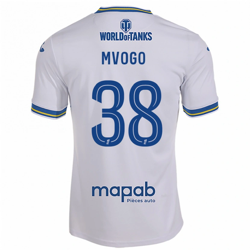 Danxen Herren Yvon Mvogo #38 Weiß Himmelblau Auswärtstrikot Trikot 2025/26 T-Shirt Schweiz